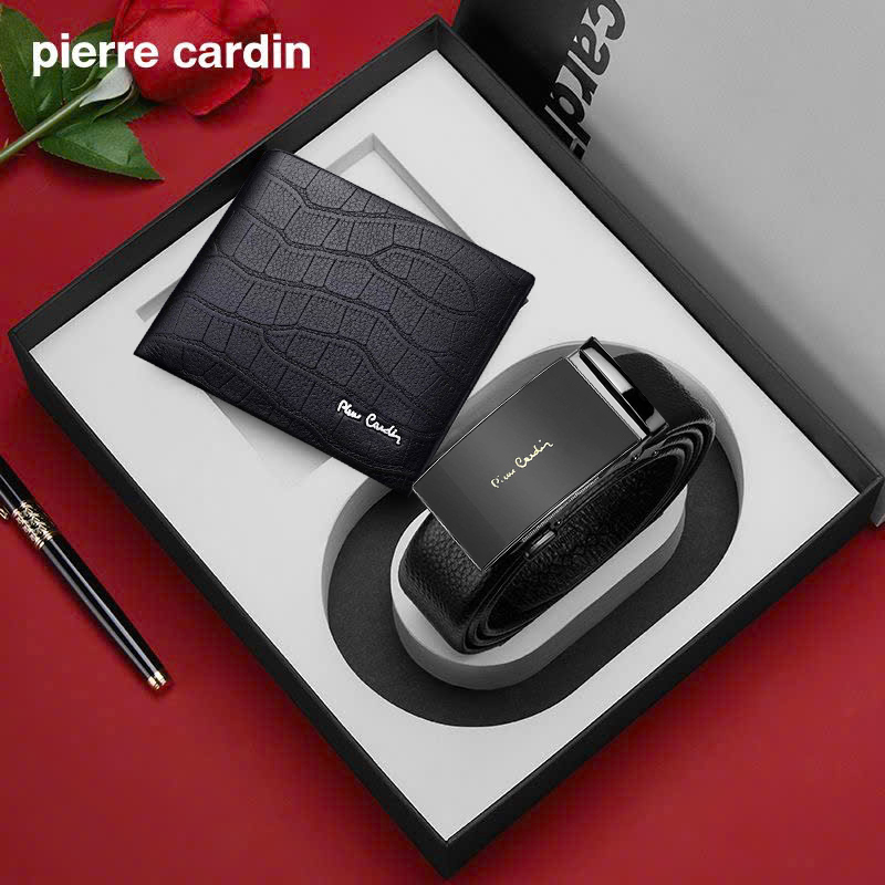 Bộ ví Pierre Cardin PC005 và thắt lưng nhiều mẫu (hộp giấy)