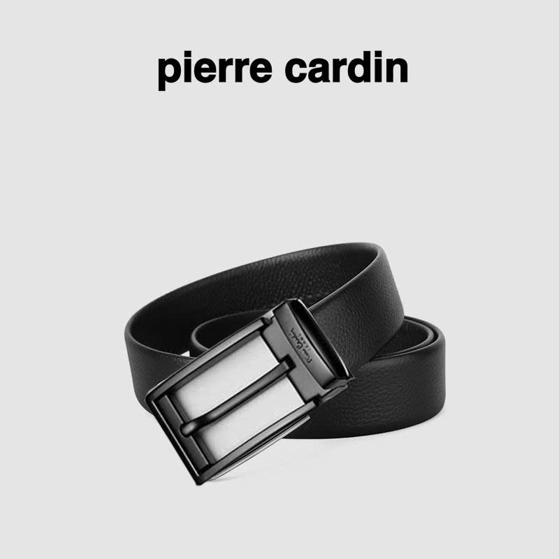 Thắt lưng nam Pierre Cardin PC054 (mặt xám, tặng cây đục lỗ)