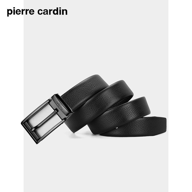 Thắt lưng nam Pierre Cardin PC054 (mặt xám, tặng cây đục lỗ)