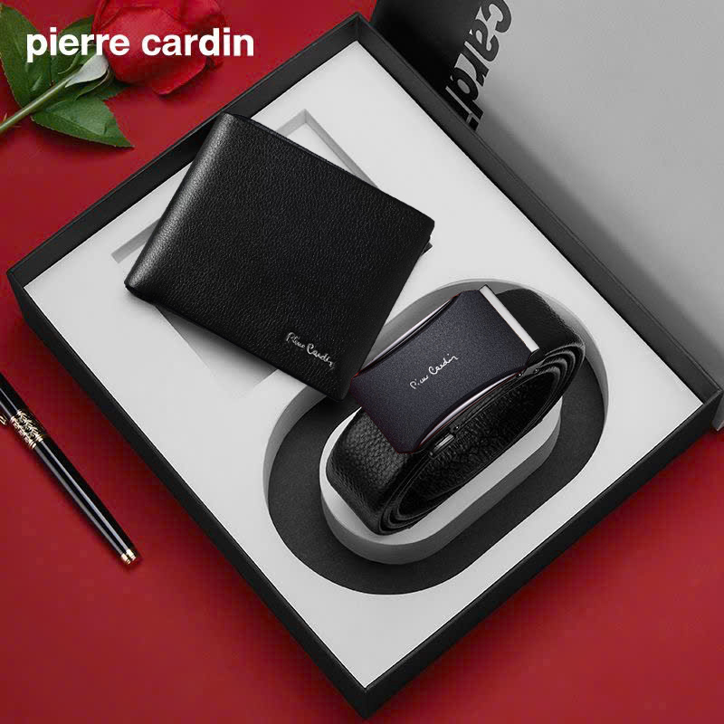 Bộ ví da Pierre Cardin PC021 và thắt lưng nhiều mẫu (hộp giấy)