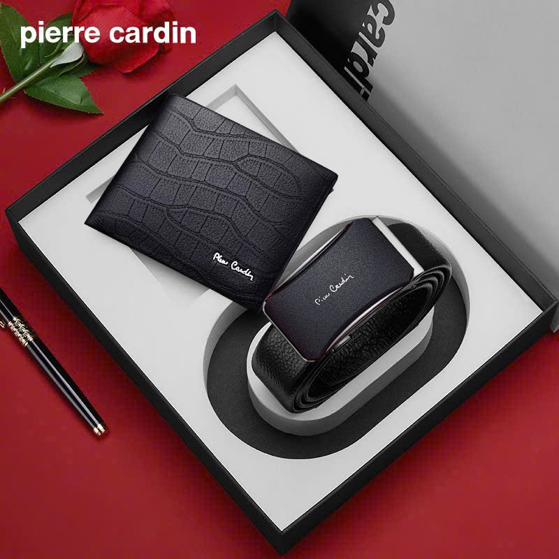 Bộ ví Pierre Cardin PC005 và thắt lưng nhiều mẫu (hộp giấy)