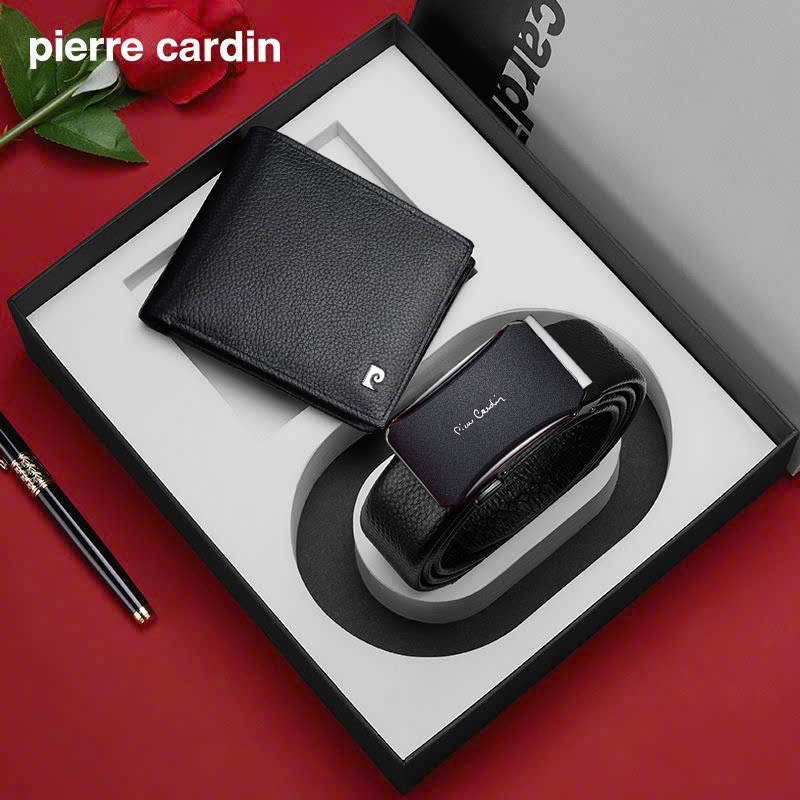 Bộ ví Pierre Cardin PC006 và thắt lưng nhiều mẫu (hộp giấy)