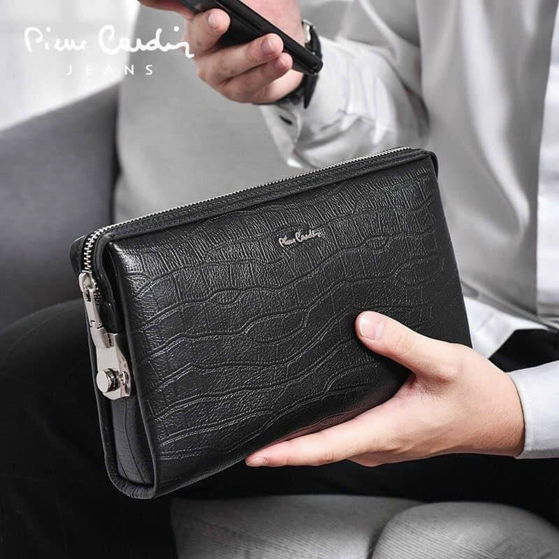 Ví da dài cầm tay Pierre Cardin PC004 (khóa số)
