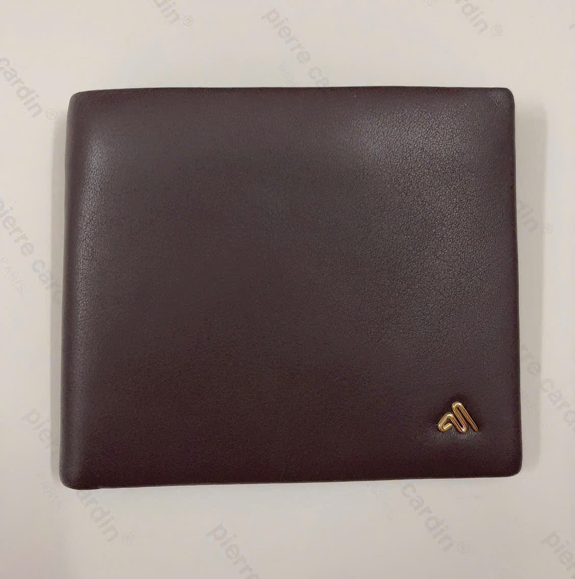 Ví da nam Pierre Cardin PC004 (nâu ngang, có ngăn kéo)