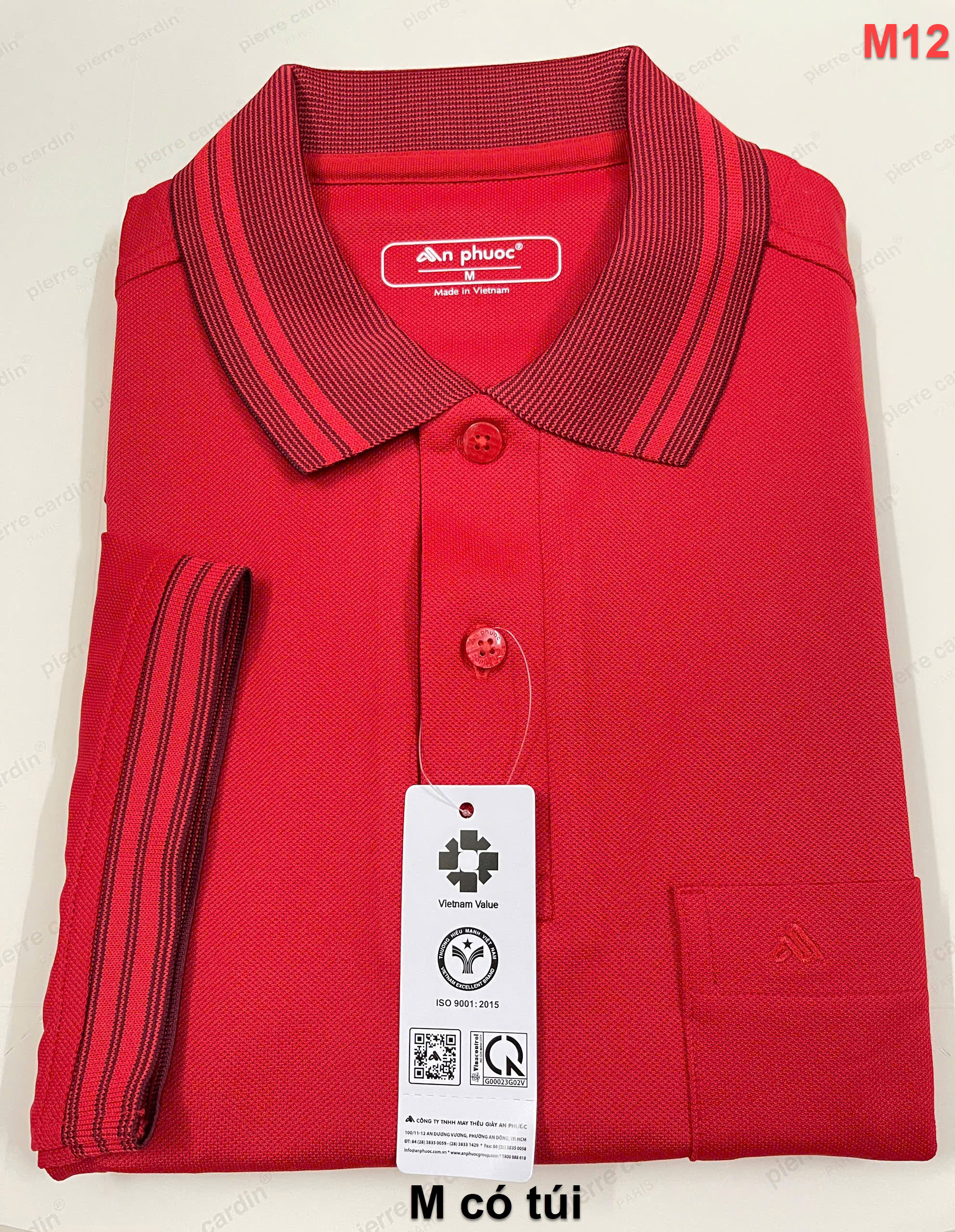 Áo thun nam An Phước/PIE (Size M)
