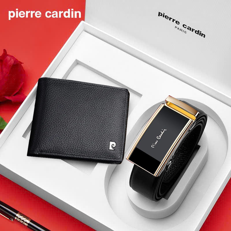 Bộ ví Pierre Cardin PC006 và thắt lưng nhiều mẫu (hộp giấy)