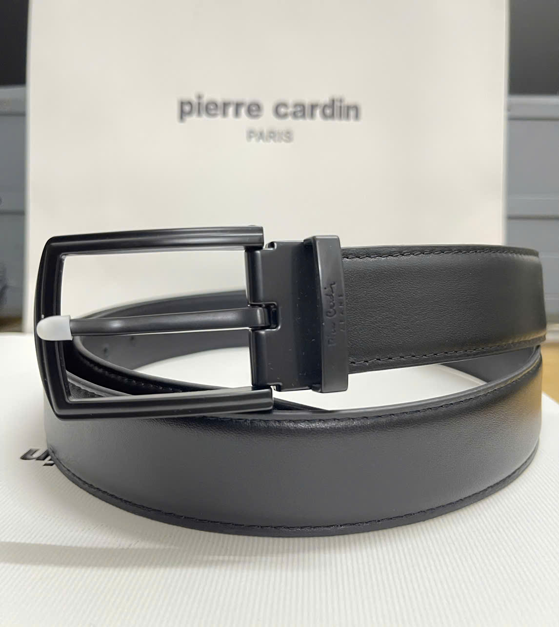 Thắt lưng nam Pierre Cardin PC049 (tặng cây đục lỗ)