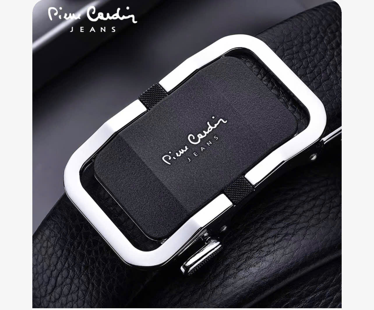 Bộ 2 mặt + 1 dây thắt lưng nam Pierre Cardin PC001