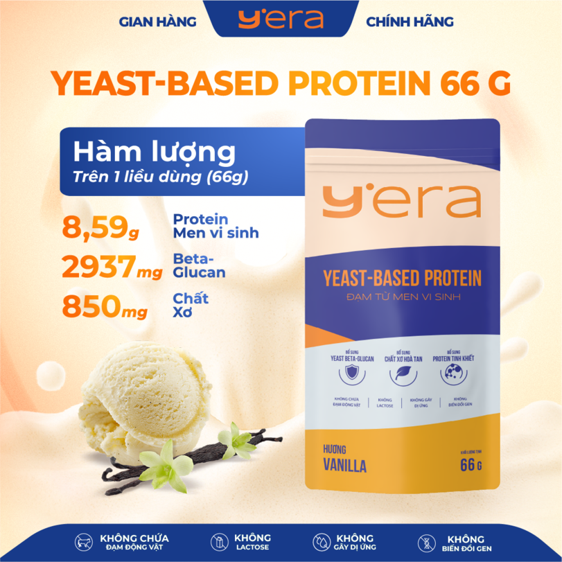 Thực phẩm bổ sung Yeast-based Protein 66g