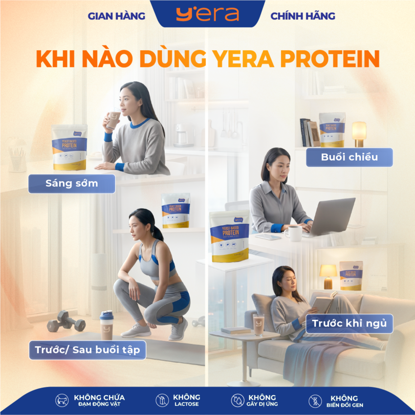 Thực phẩm bổ sung Yeast-based Protein 66g