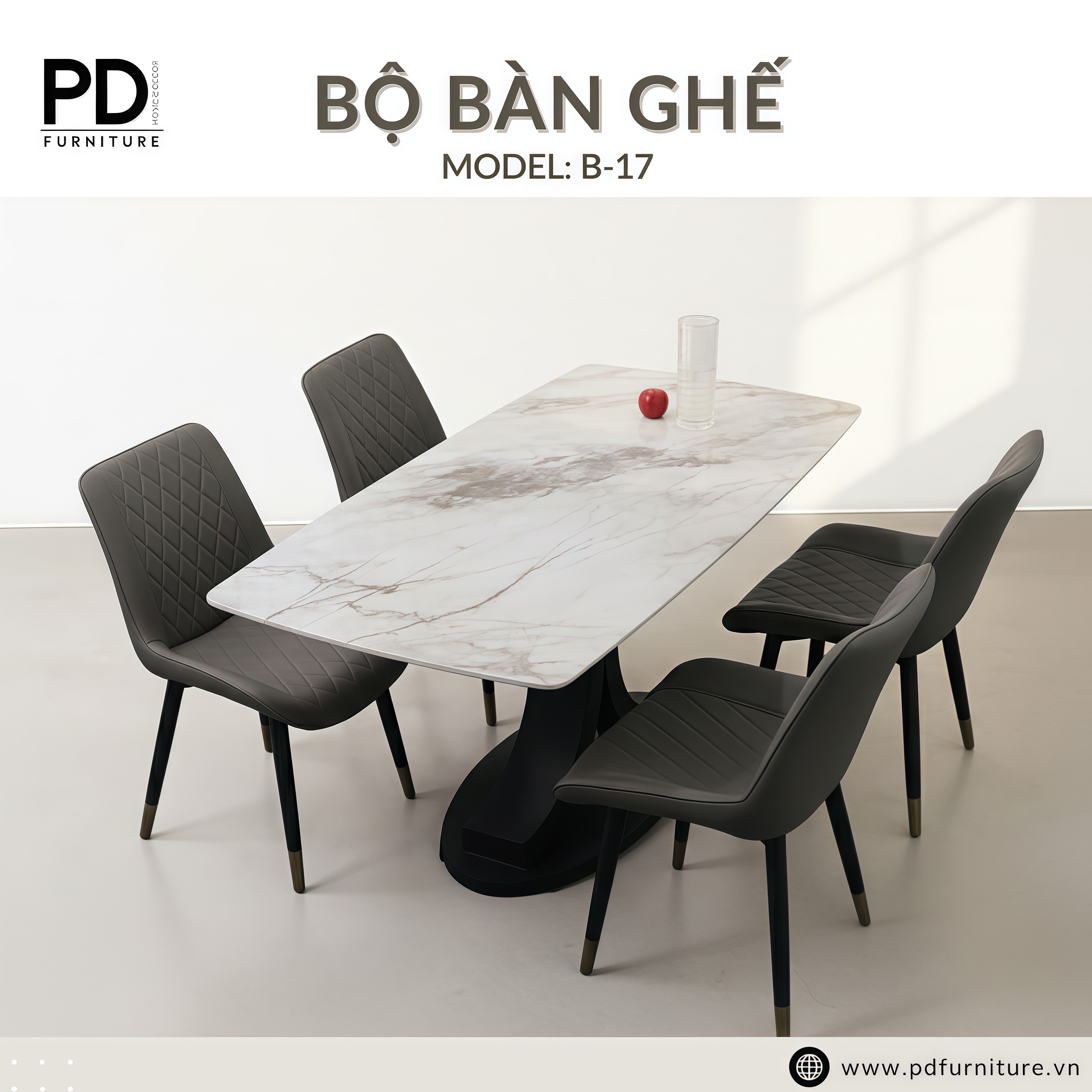Bộ Bàn Ghế  B17
