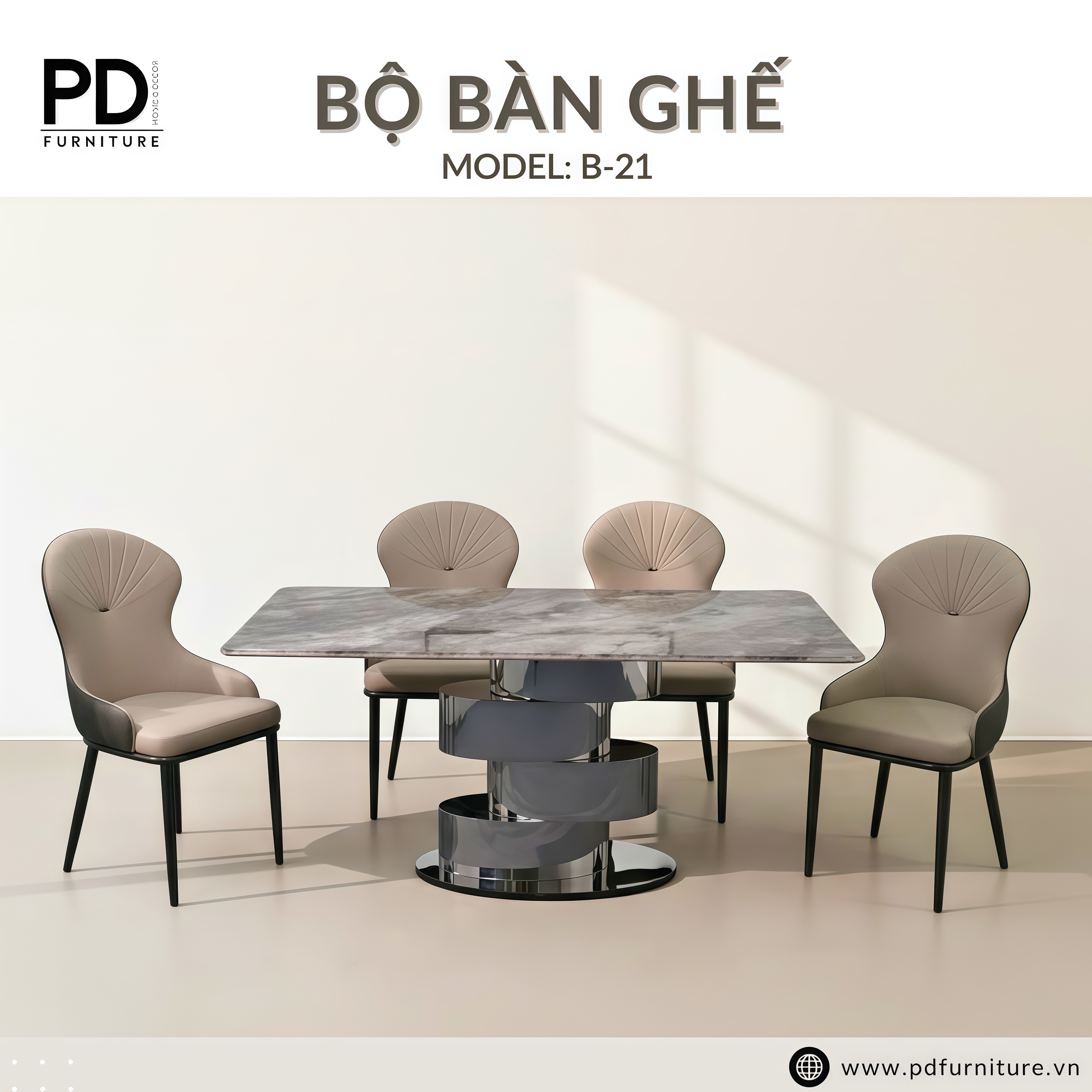 Bộ Bàn Ghế  B21