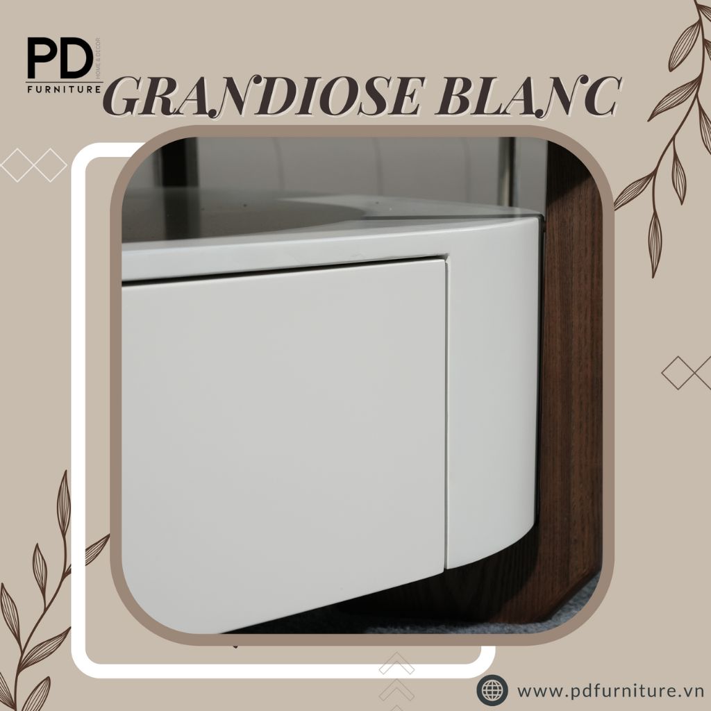 Bàn Trà Grandiose Blanc