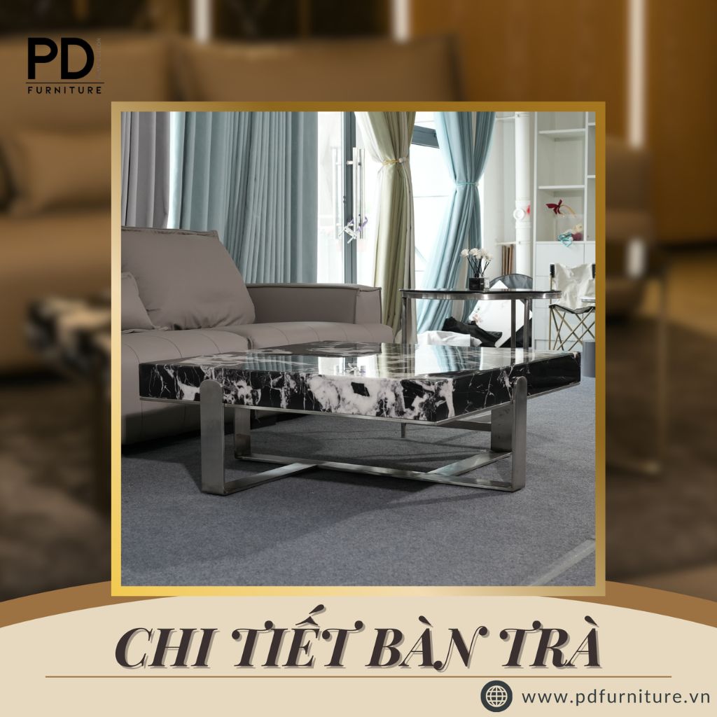 Bàn Trà Regal Noir