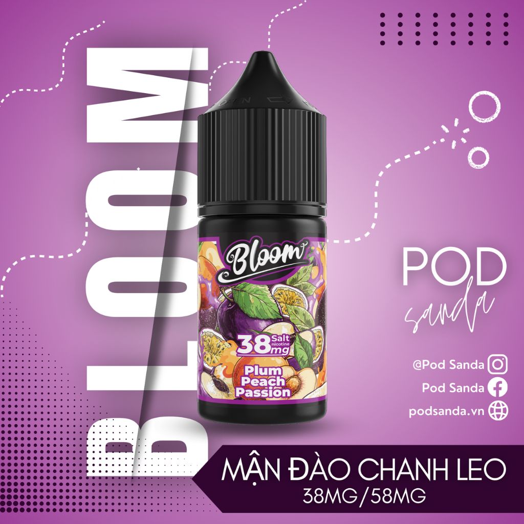 Bloom Juice Mận Đào Chanh Leo