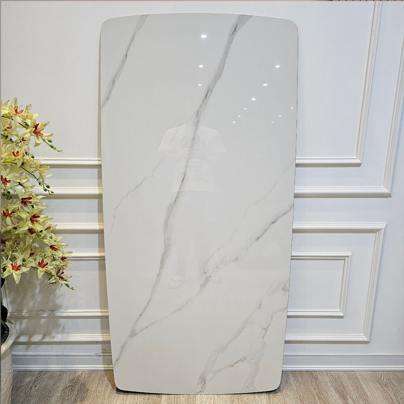 Bộ Bàn Ăn Mặt Đá Ceramic Nhập Khẩu