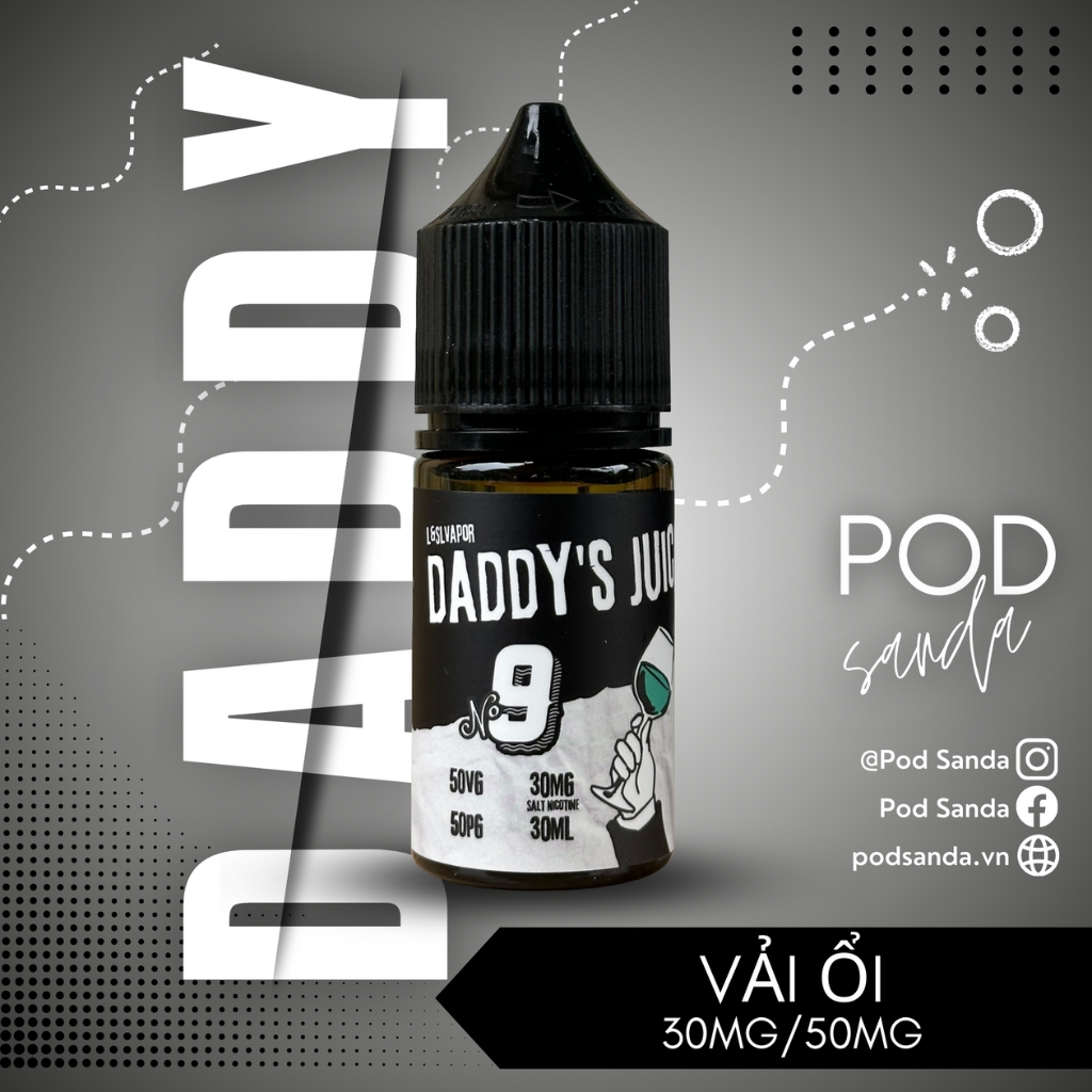 Daddy's Juice - No.9 Vải Ổi (Lychee Guava)