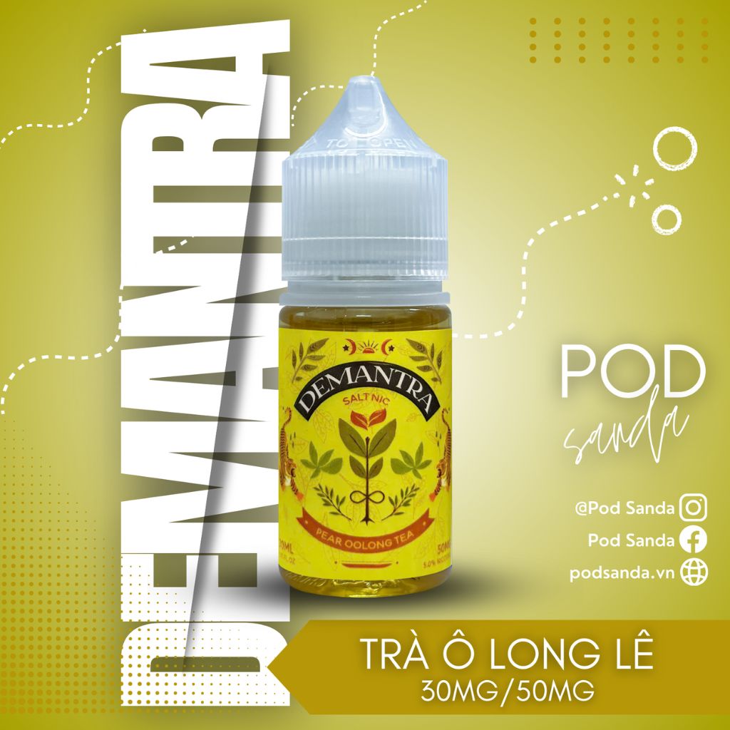 Demantra Juice Trà Olong Lê