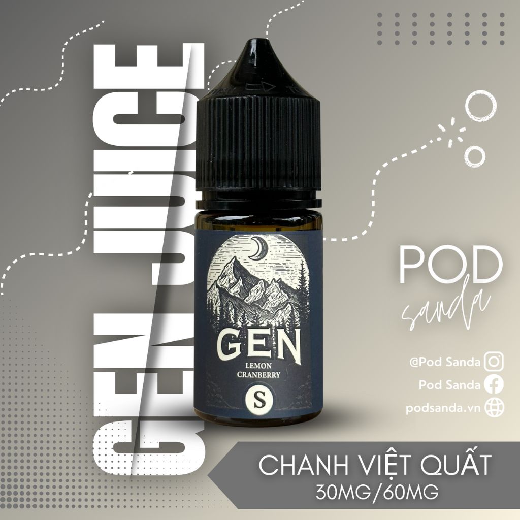Gen Juice - Gen S - Chanh Việt Quất