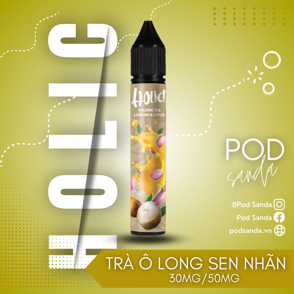 Holic Juice Trà Ô Long Sen Nhãn