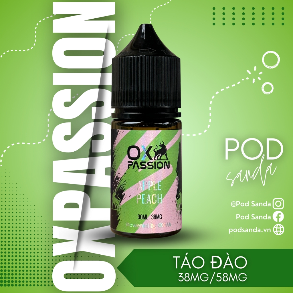 OX Passion Juice Táo Đỏ