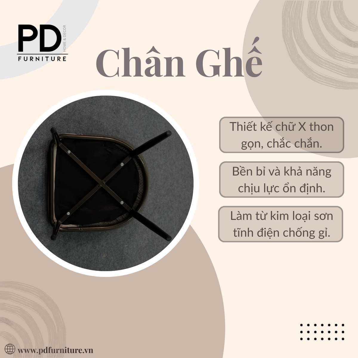 Ghế Ăn Levis Nhập Khẩu