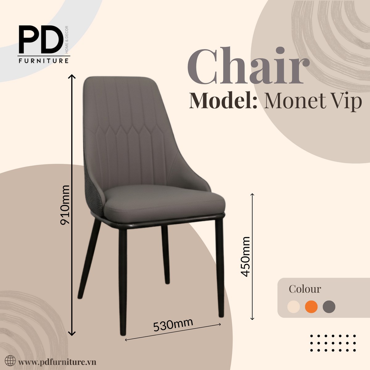 Ghế Ăn Monet Nhập Khẩu