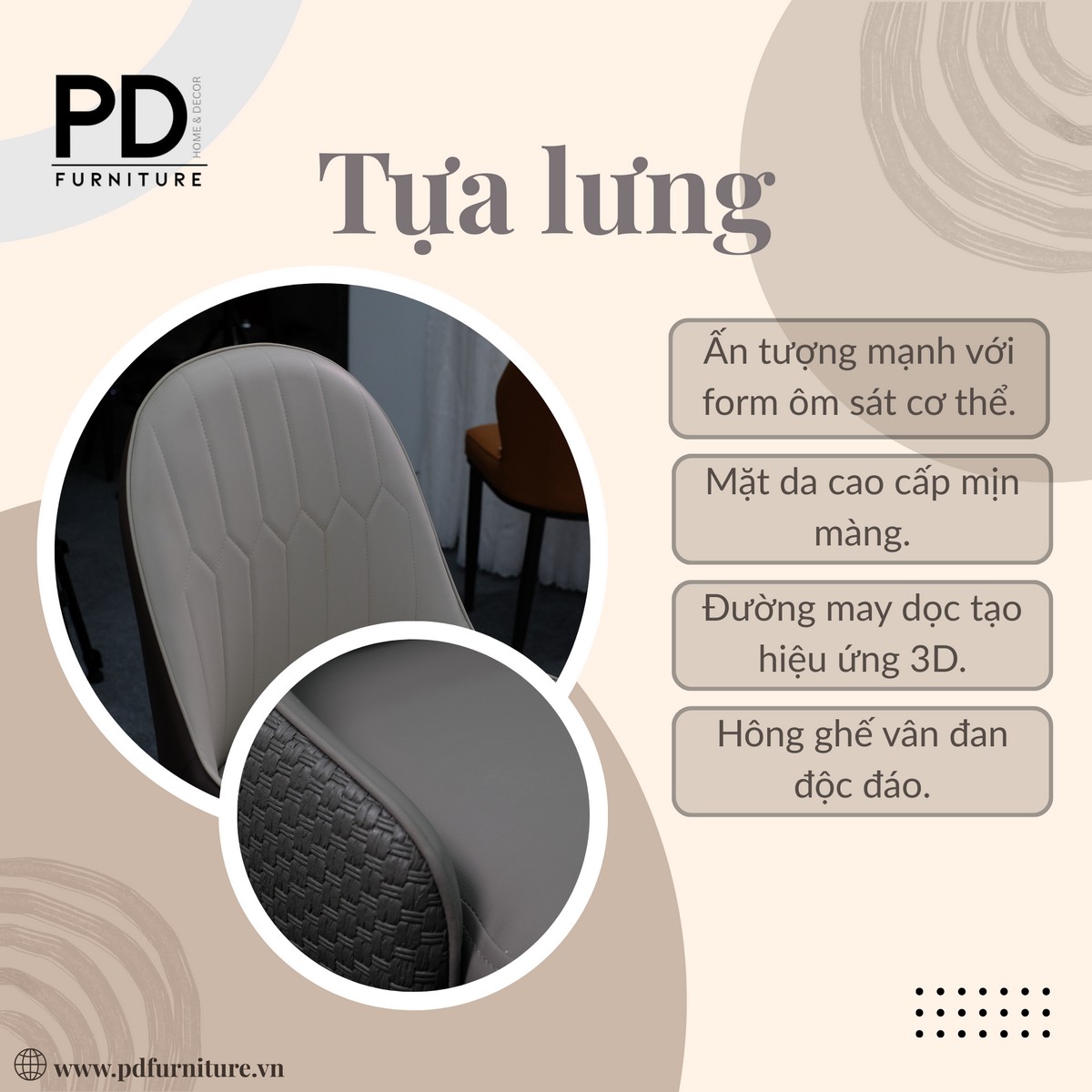 Ghế Ăn Monet Có Tay Nhập Khẩu