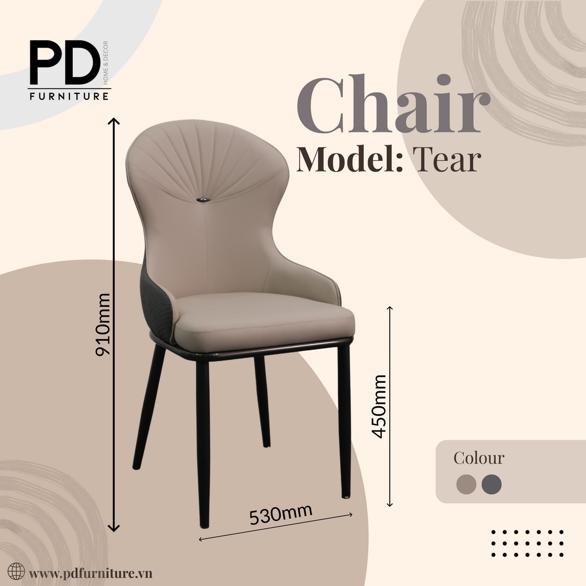 Ghế Ăn Tear Nhập Khẩu
