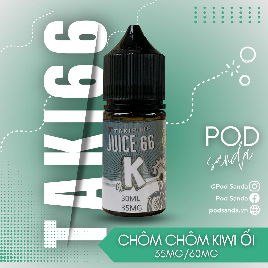 Taki 66 Juice Chôm Chôm Kiwi Ổi
