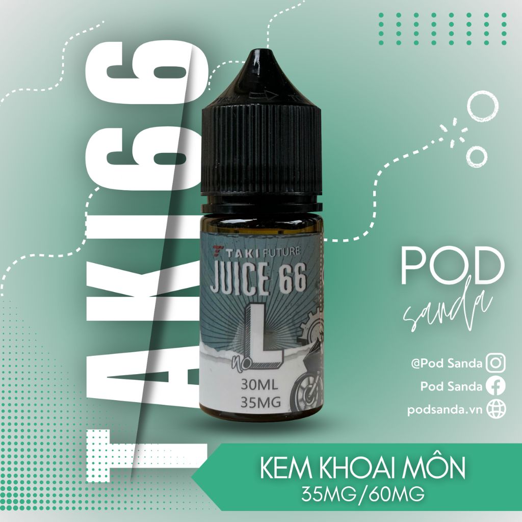 Taki 66 Juice Kem Khoai Môn