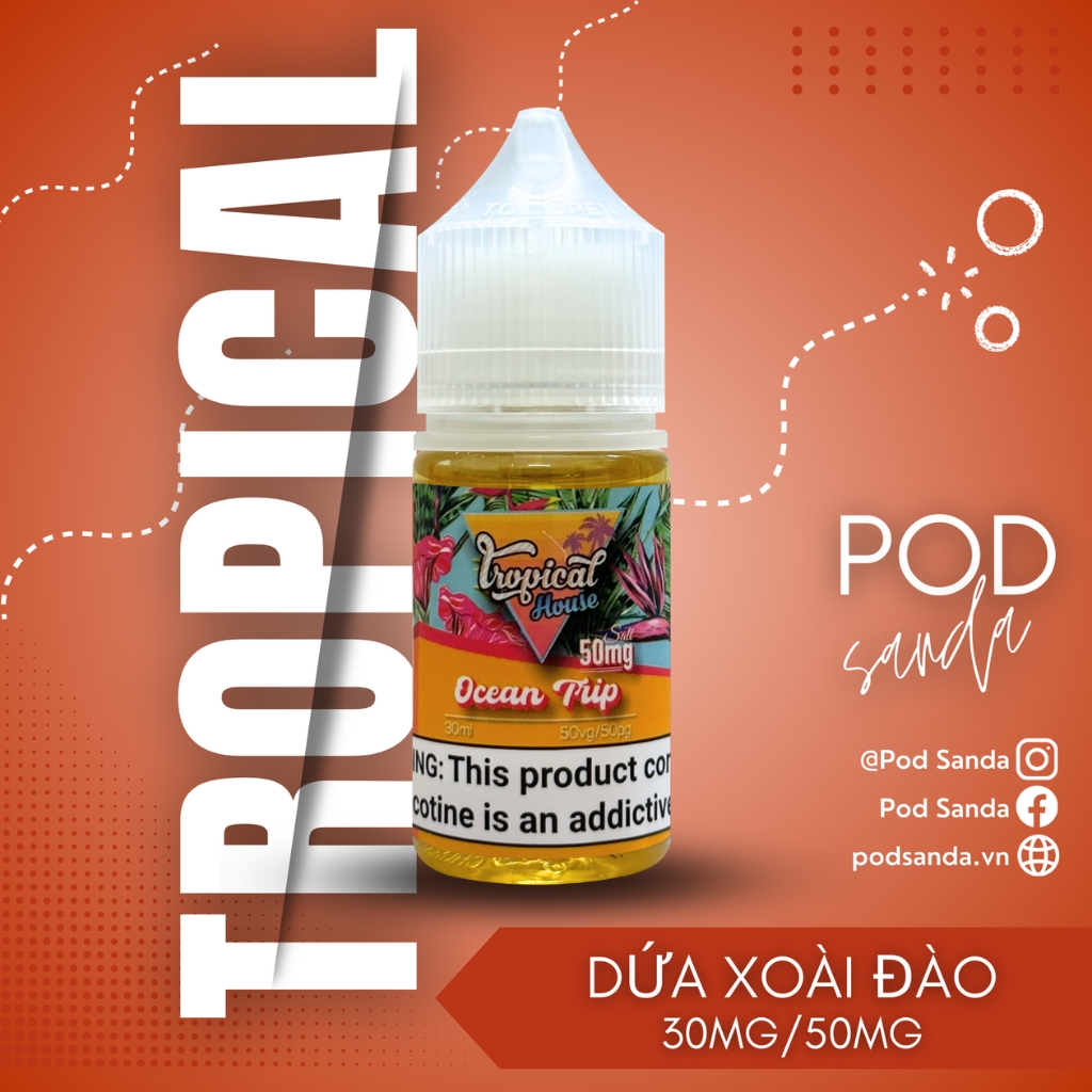 Tropical House Juice Dứa Xoài Đào (Ocean Trip)