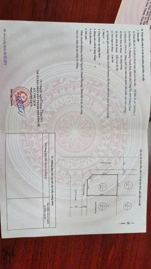 A527 - ô 8.lô B- B2 - QH Khu 7 - Thanh Sơn - Uông Bí