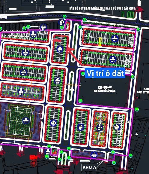 A555 - ô 15. Lk 10 - Quy hoạch hoa nhàn A - Phương Đông - yên Tử