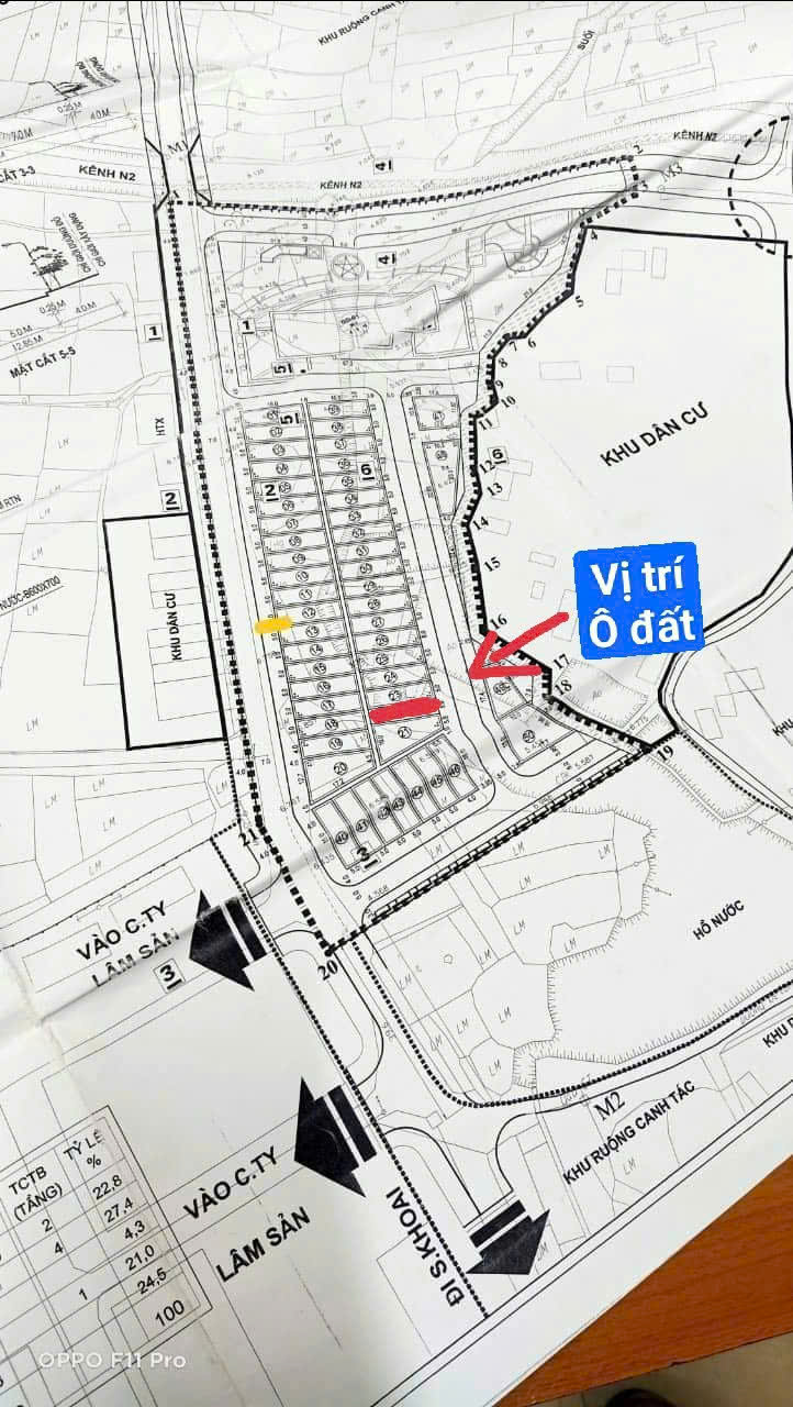 A607 - ô số 22 - QH trường mầm non - chạp khê - Nam khê