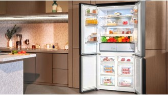 Tủ lạnh Multidoor là gì? Sự khác nhau giữa tủ lạnh Multidoor và Side by Side