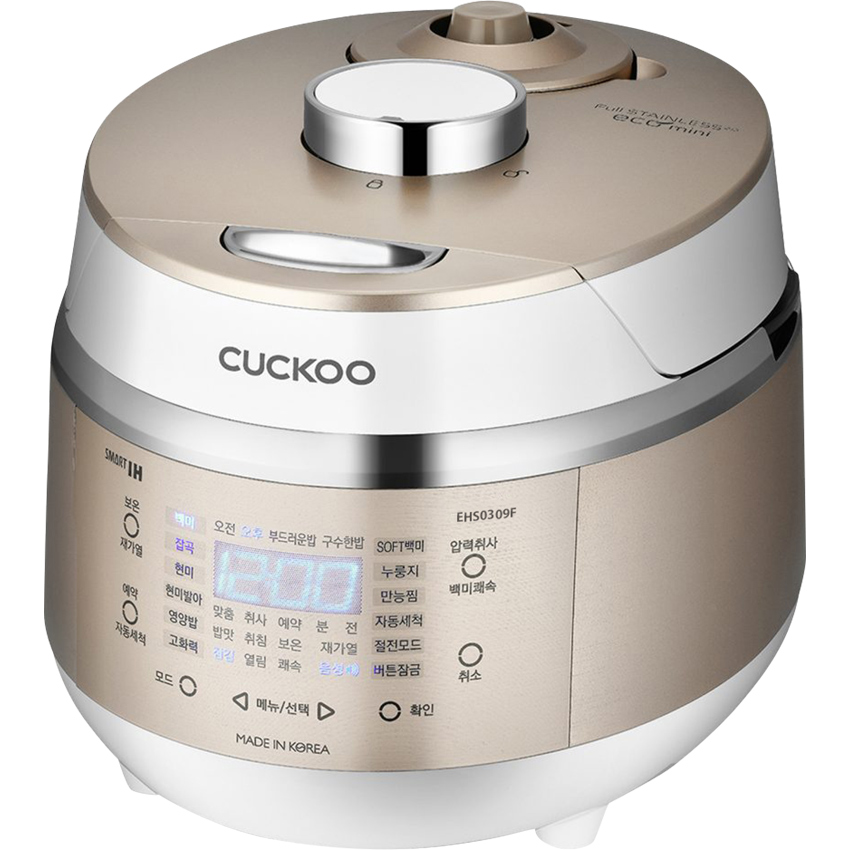 Nồi cơm điện tử áp suất Cuckoo 0.5 lít CRP-EHS0309F/WHGOVNCV