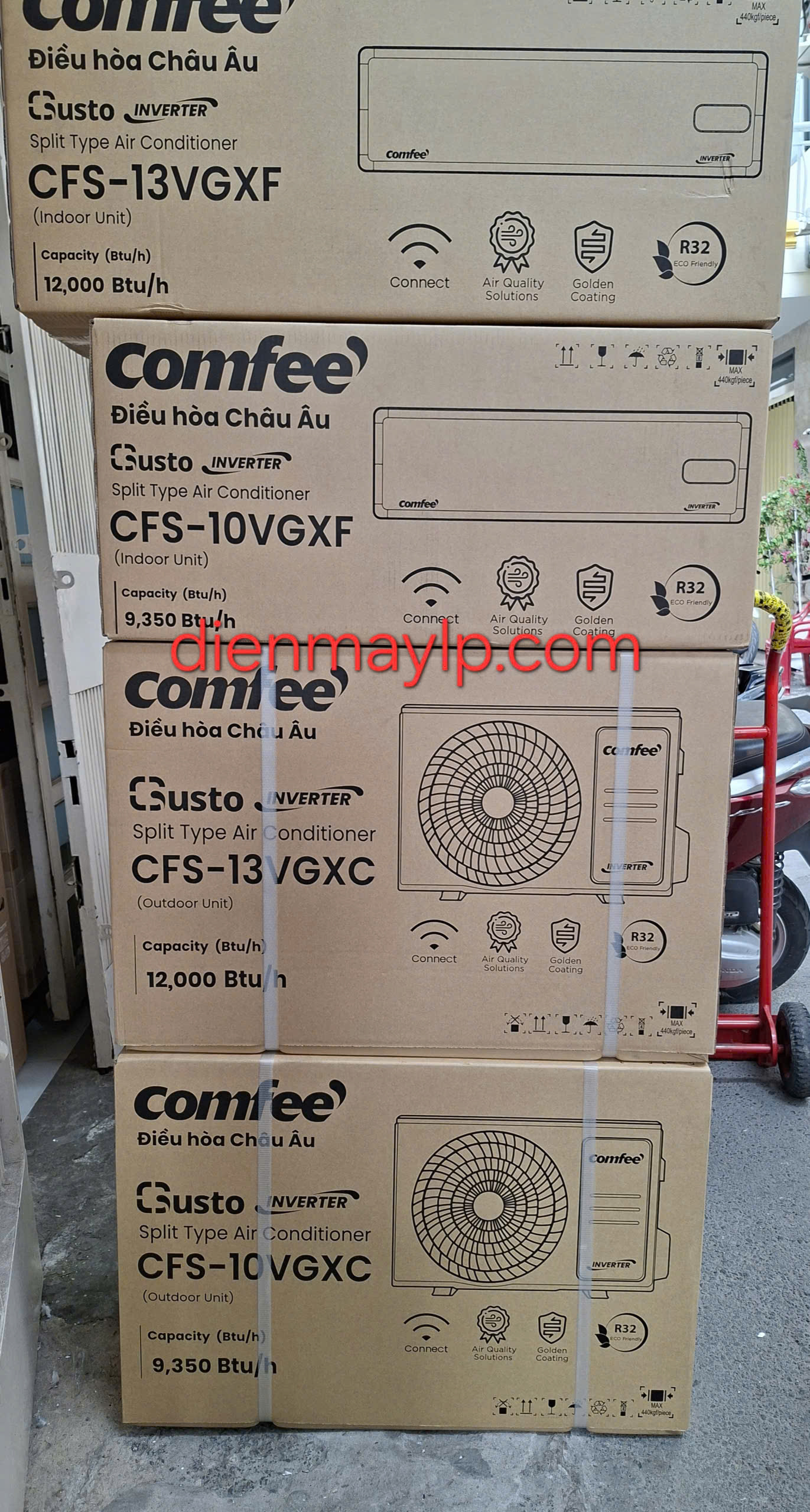Máy lạnh Comfee Inverter 1 HP CFS-10VGXF