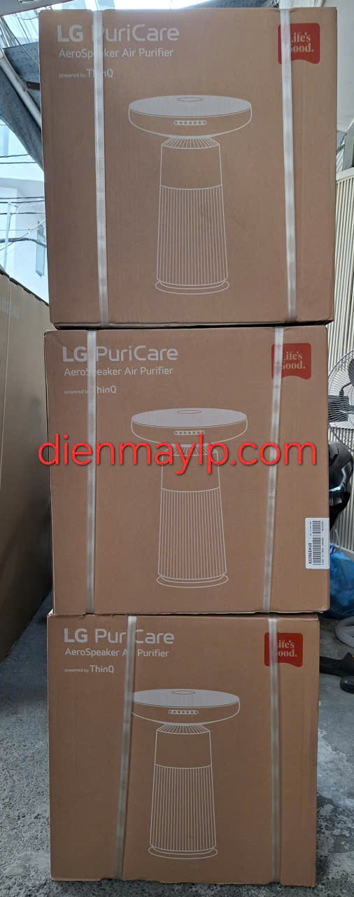 Máy lọc khí kết hợp loa bluetooth LG PuriCare™ Aerospeaker AS20GSHU0