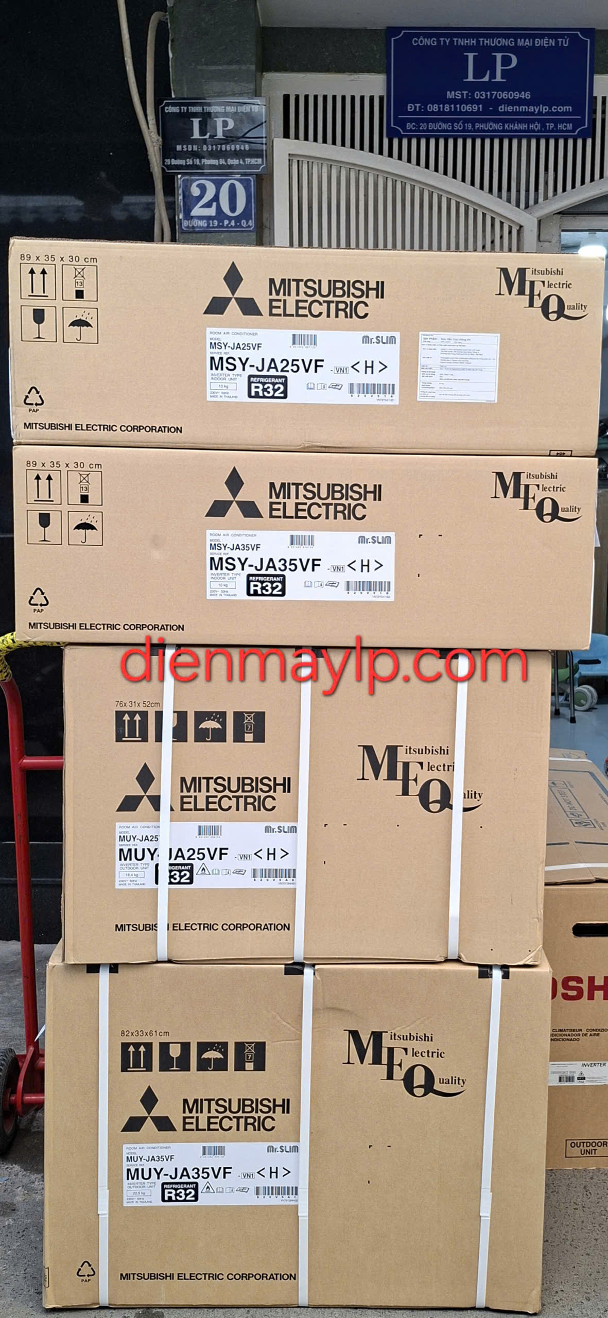 Máy lạnh Mitsubishi Electric Inverter 1.5 HP MSY/MUY-JA35VF