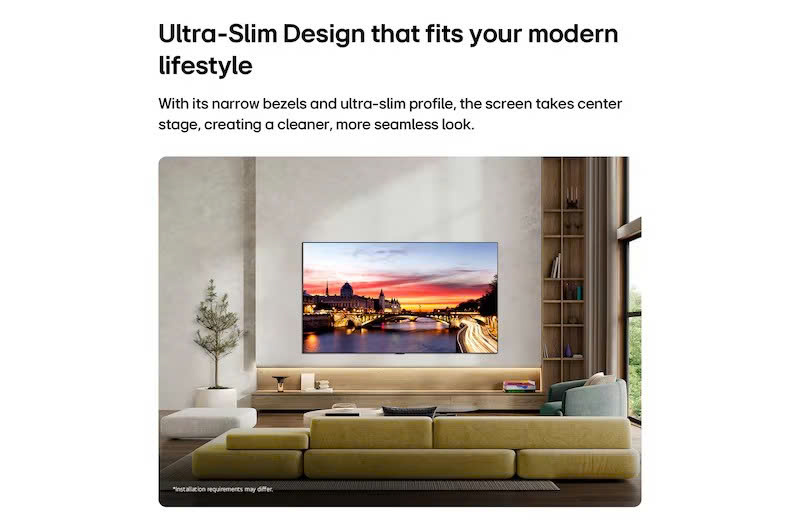 Smart Tivi OLED LG AI 4K 77 inch OLED77C6PSA