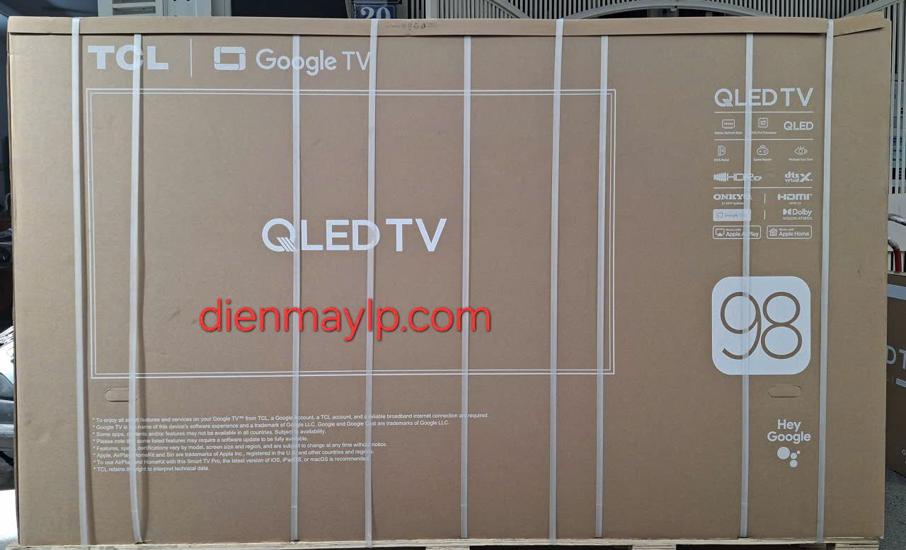 Google Tivi QLED TCL 4K 98 inch 98P8K