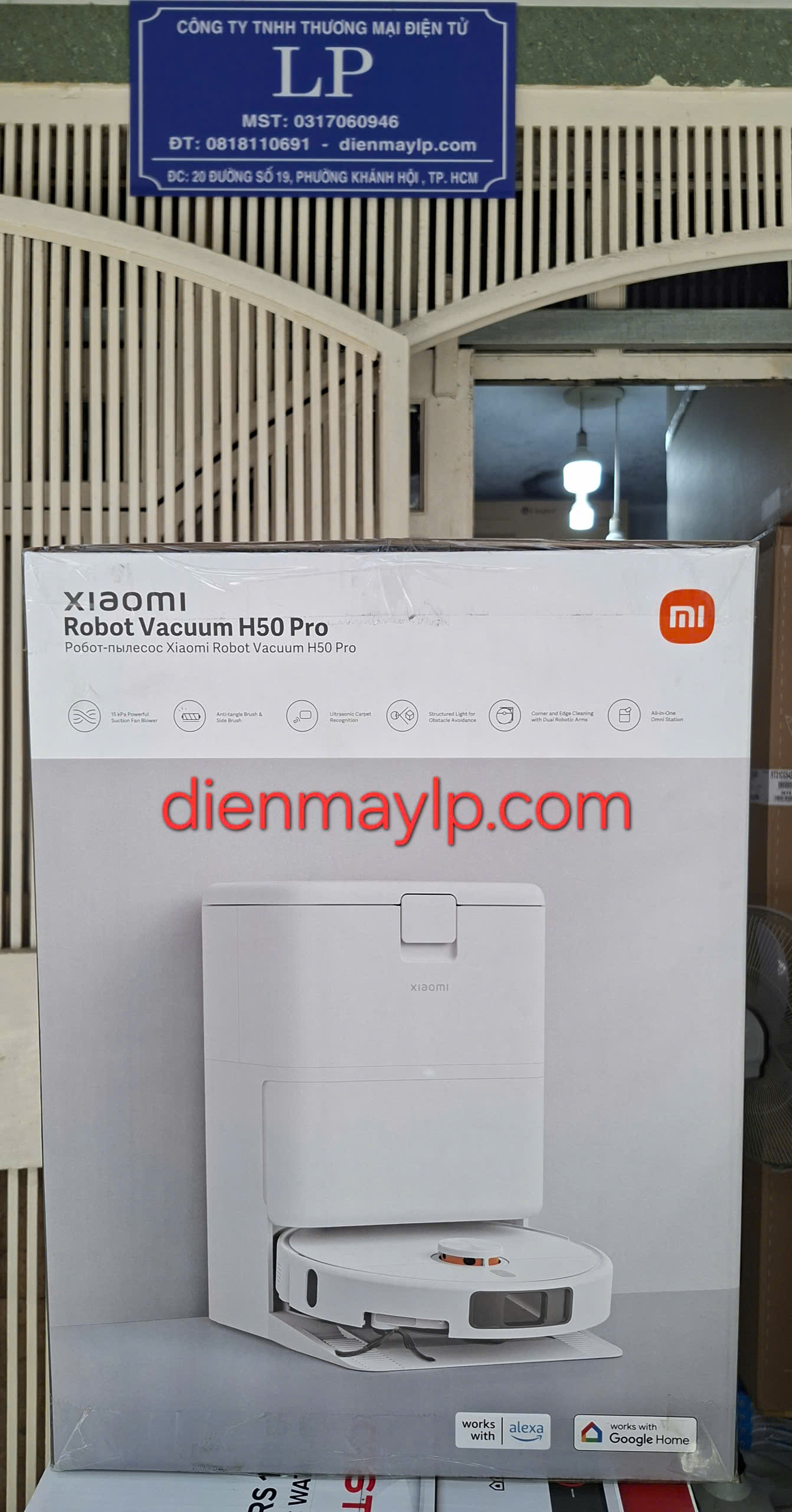 Robot hút bụi lau nhà Xiaomi H50 Pro EU BHR089NEU