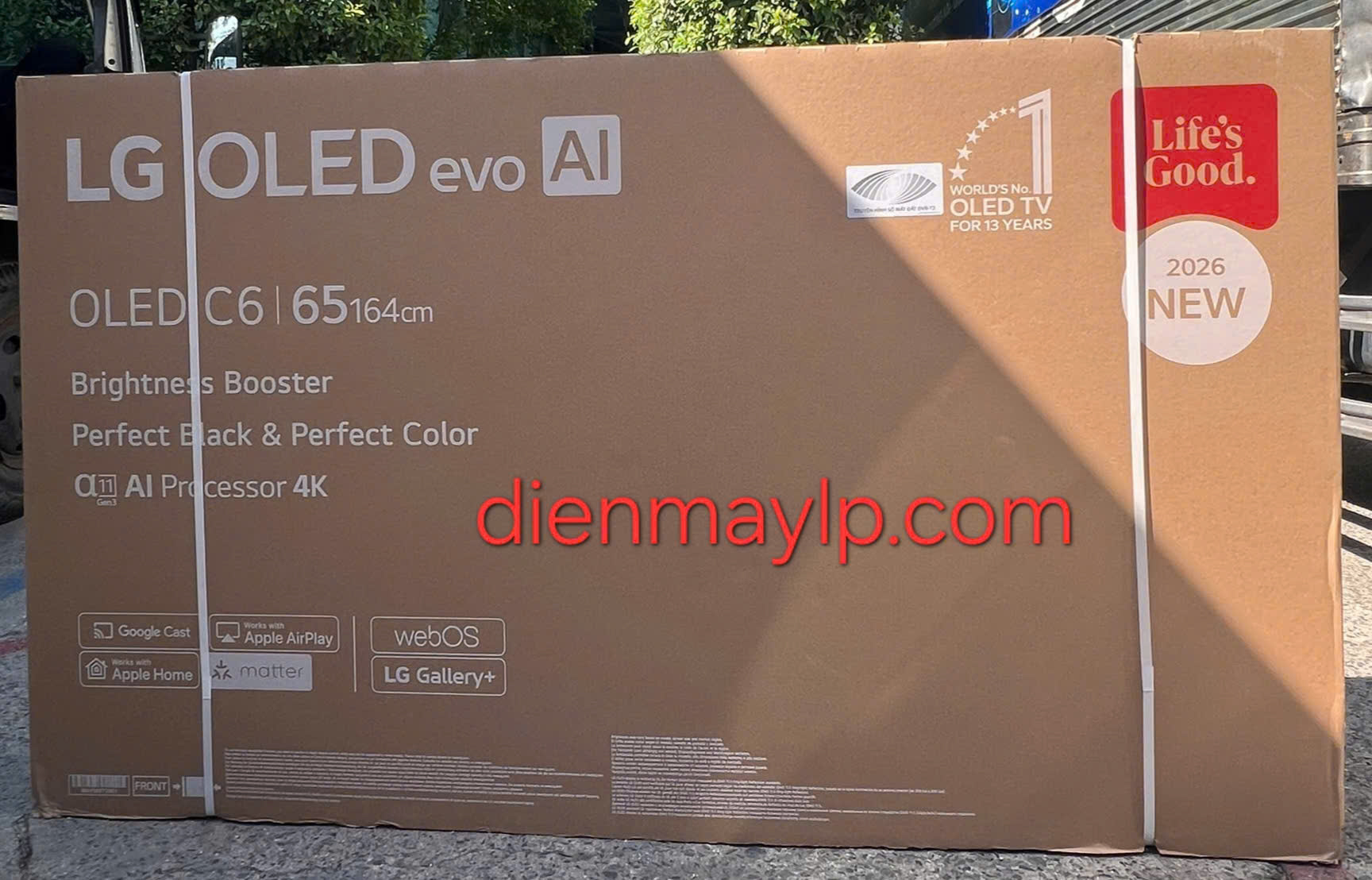 Smart Tivi OLED LG AI 4K 55 inch OLED65C6PSA