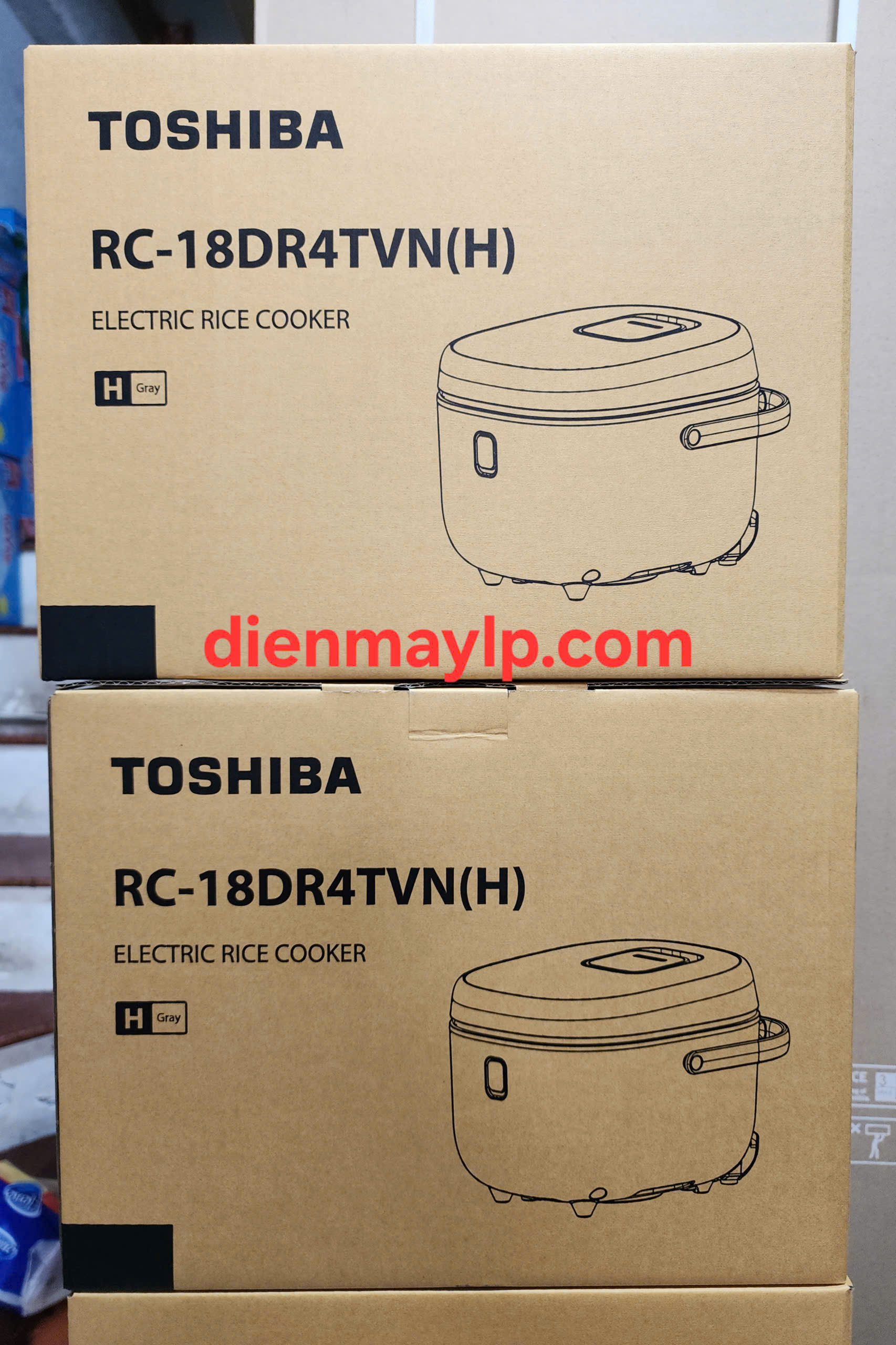 Nồi cơm điện tử Toshiba 1.8 lít RC-18DR4TVN(H)