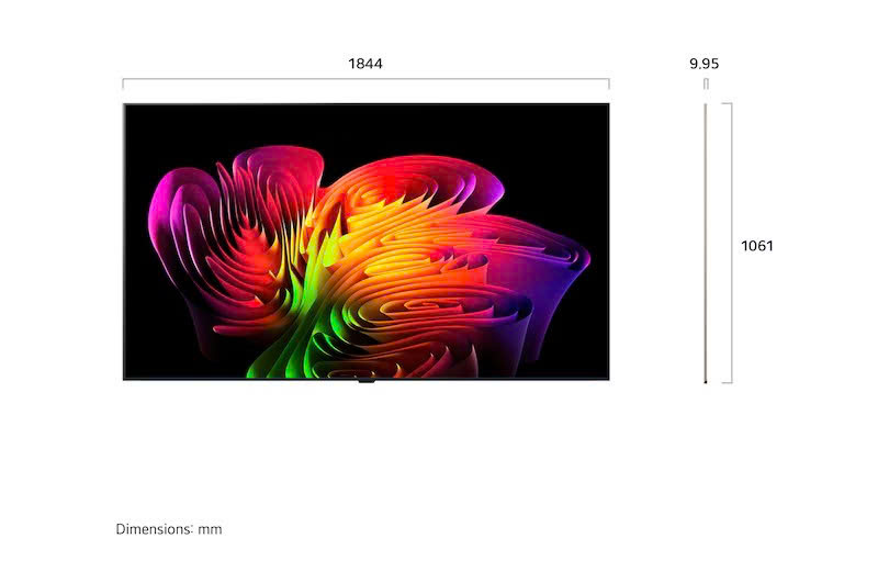 Smart Tivi LG OLED AI 4K 83 Inch OLED83W6PSA