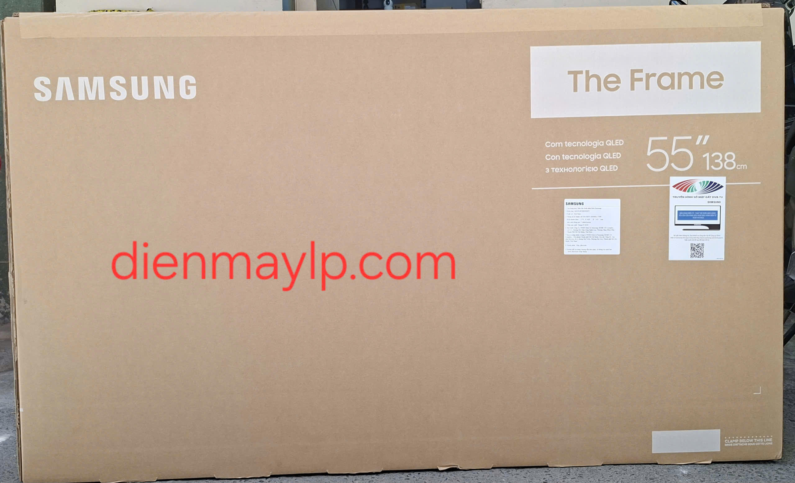 Smart Tivi Khung Tranh The Frame QLED Samsung 4K 55 Inch QA55LS03HE