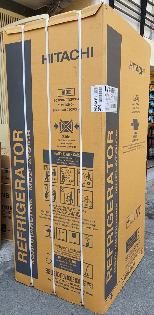 Tủ lạnh Hitachi Inverter 569 lít R-WB640PGV1 GCK