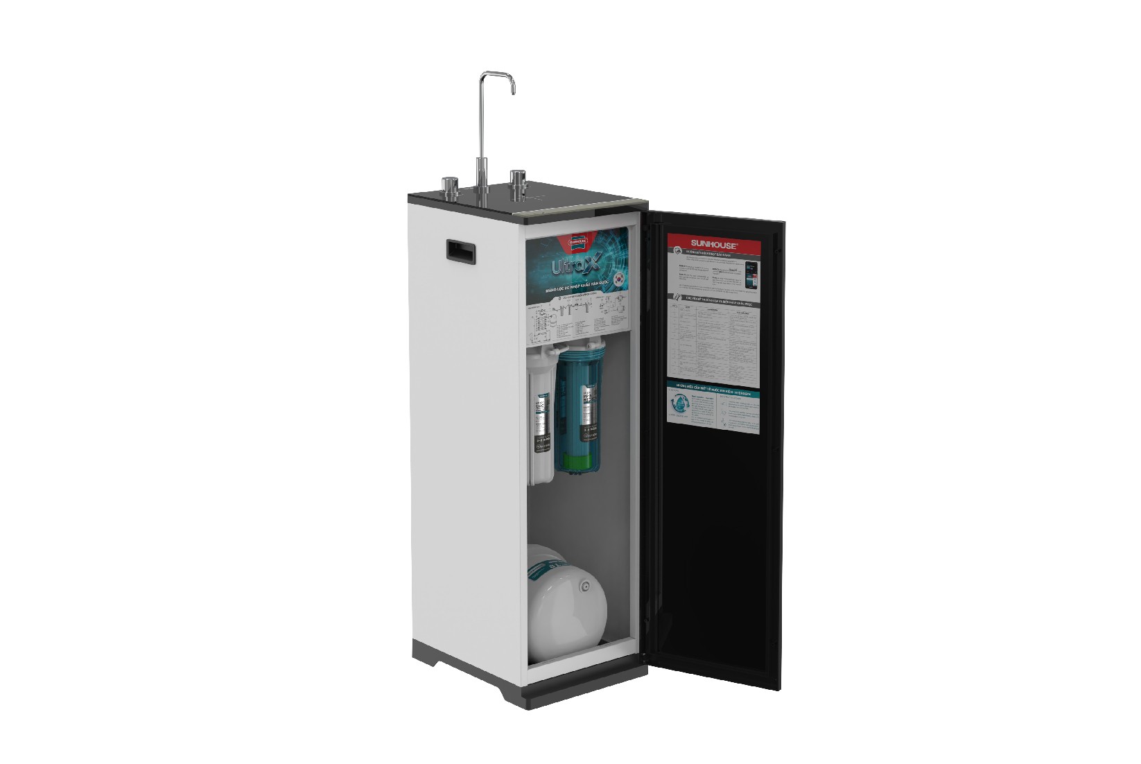 Máy lọc nước ion kiềm Sunhouse Hydrogen UltraX SHA8823LA