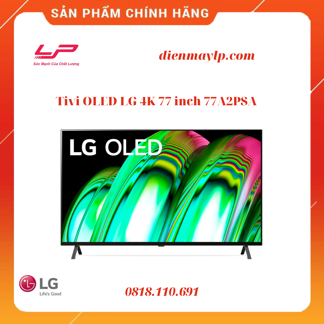 Smart Tivi LG OLED 4K 77 inch OLED77A2PSA